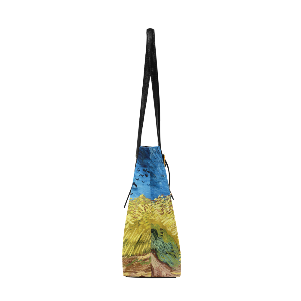 Vincent van Gogh Wheatfield with Crows Euramerican Tote Bag/Large (Model 1656)