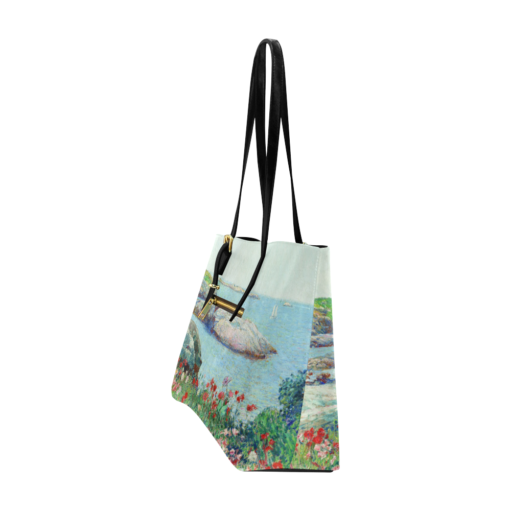 Childe Hassam Poppies Isles of Shoals Euramerican Tote Bag/Large (Model 1656)