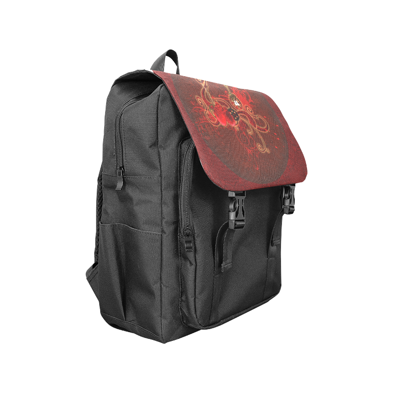 Wonderful steampunk design with heart Casual Shoulders Backpack (Model 1623)