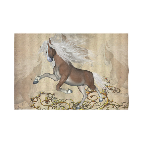 Wonderful wild horse Cotton Linen Wall Tapestry 90"x 60"