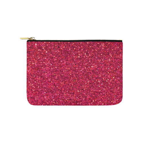 Pink Glitter Carry-All Pouch 9.5''x6''