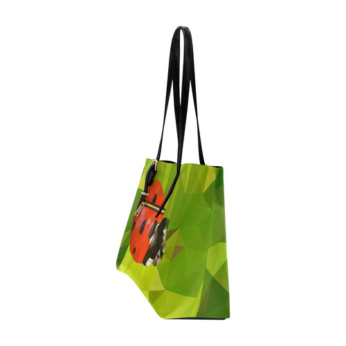 Lady Bug, low poly Euramerican Tote Bag/Large (Model 1656)