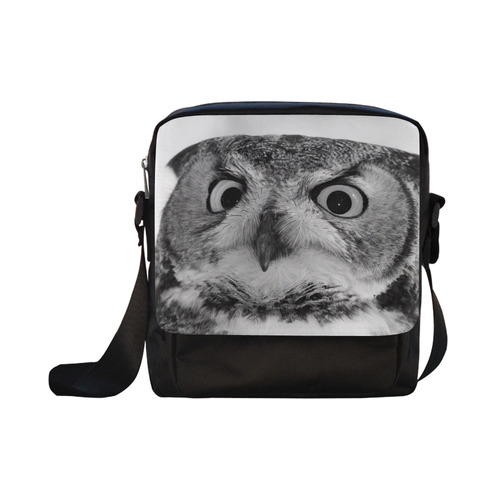 Owl by Martina Webster Crossbody Nylon Bags (Model 1633)