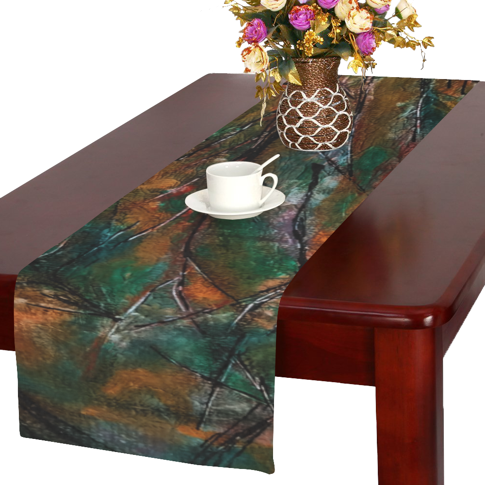 Forest Table Runner 16x72 inch