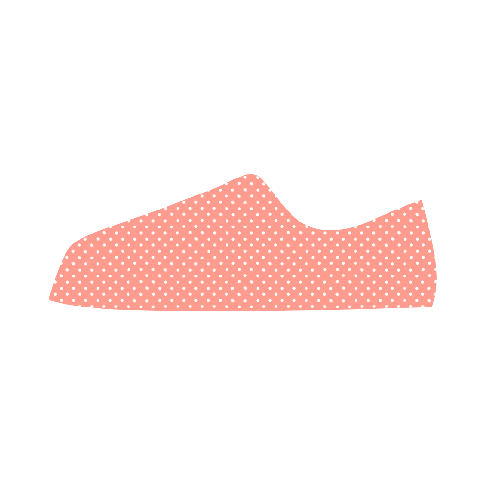 polkadots20160657 Aquila Microfiber Leather Women's Shoes/Large Size (Model 031)
