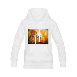 The mushroom house Men's Classic Hoodie (Remake) (Model H10)