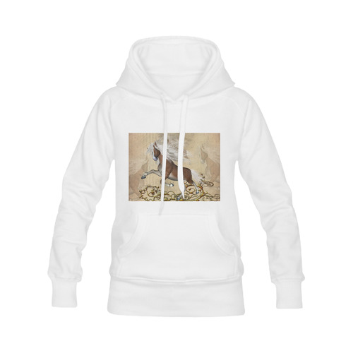 Wonderful wild horse Men's Classic Hoodie (Remake) (Model H10)