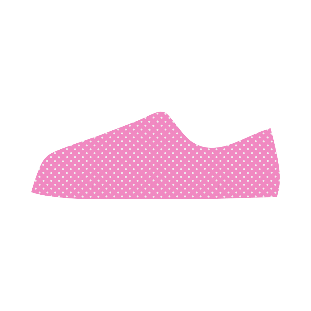 polkadots20160655 Aquila Microfiber Leather Women's Shoes (Model 031)