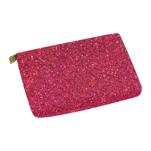 Pink Glitter Carry-All Pouch 12.5''x8.5''
