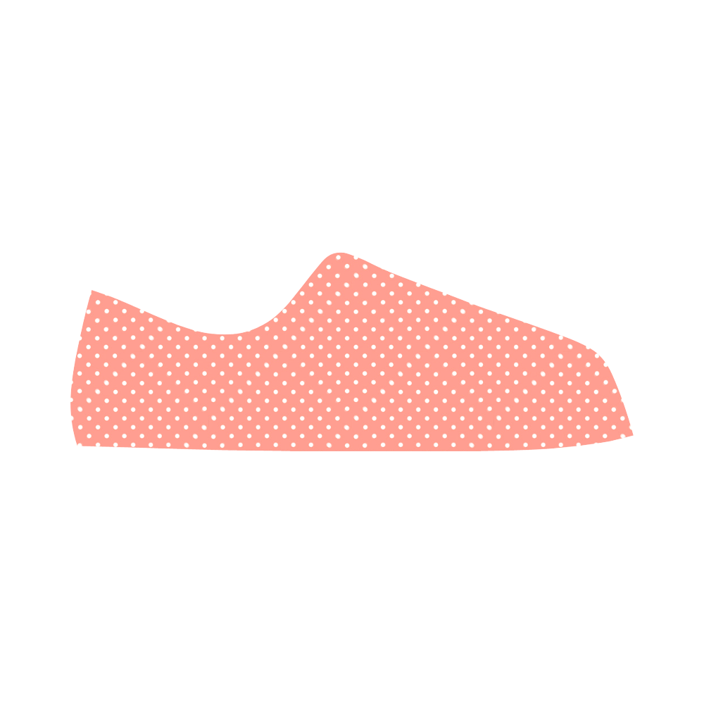 polkadots20160657 Aquila Microfiber Leather Women's Shoes/Large Size (Model 031)
