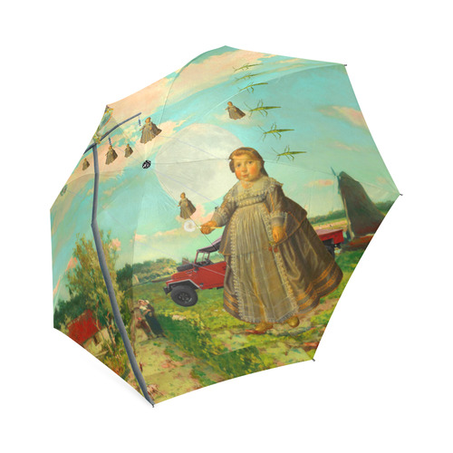 DANDELIONS Foldable Umbrella (Model U01)