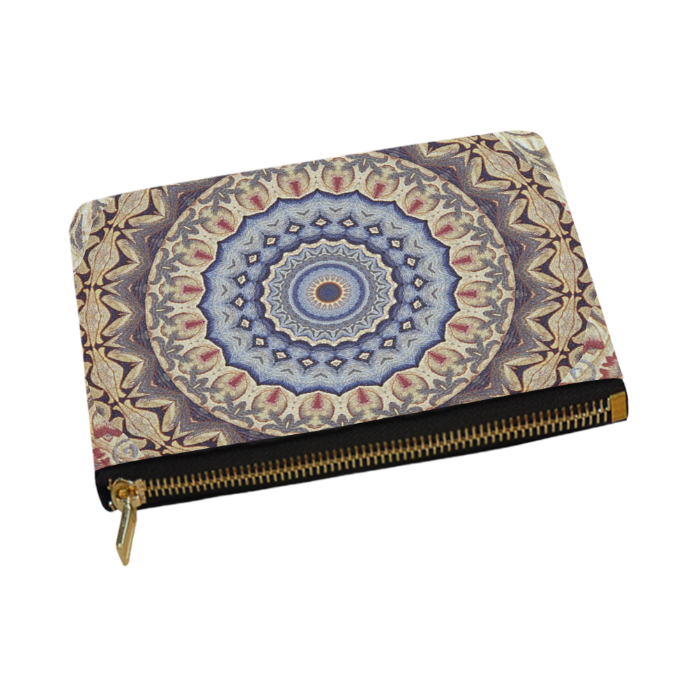 Soft and Warm Mandala Carry-All Pouch 12.5''x8.5''