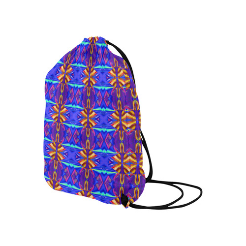 Colorful Ornament D Large Drawstring Bag Model 1604 (Twin Sides)  16.5"(W) * 19.3"(H)