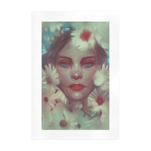 Flower nymph Art Print 19‘’x28‘’