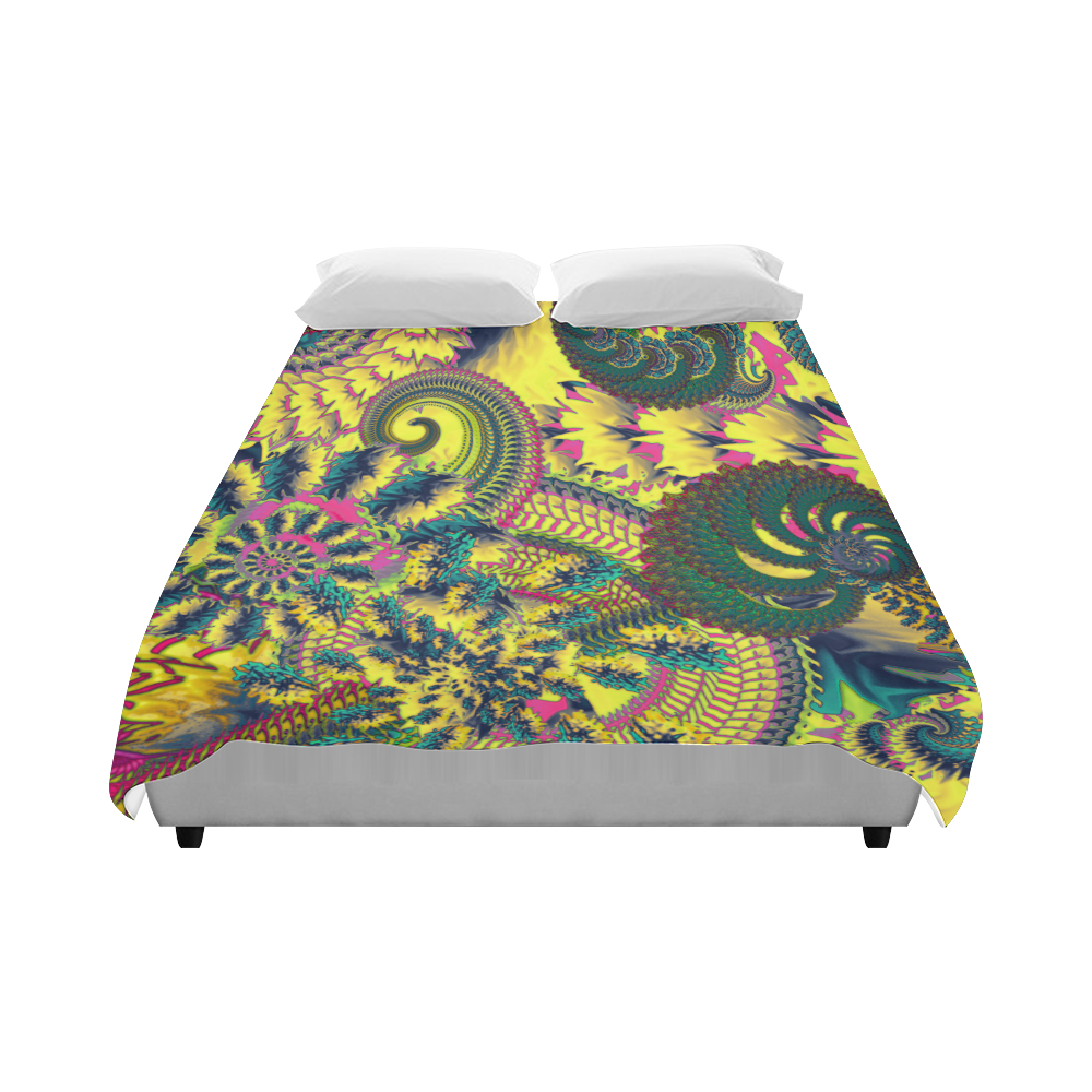 Dragon Tails and Fire Crackers Duvet Cover 86"x70" ( All-over-print)