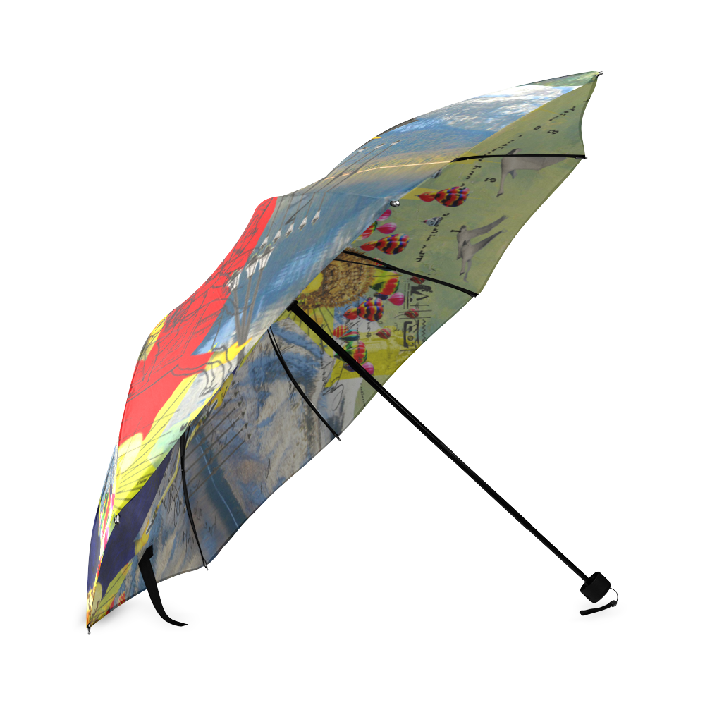 THE LAMPPOST INSTALLATION CREW Foldable Umbrella (Model U01)