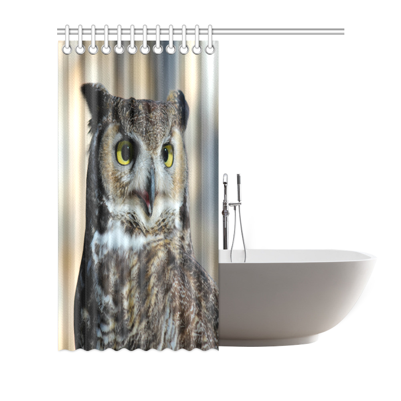 Owlette by Martina Webster Shower Curtain 72"x72"
