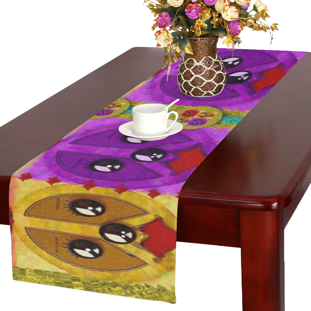 peace dogs Table Runner 16x72 inch