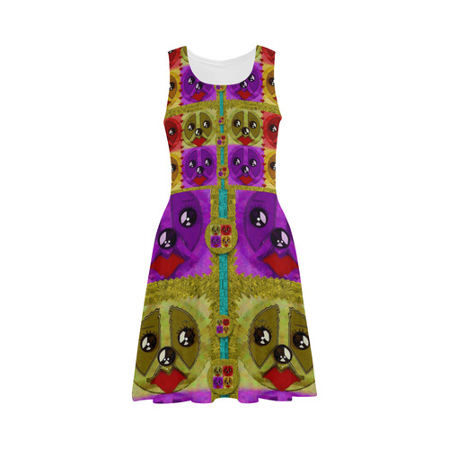 peace dogs Atalanta Sundress (Model D04)