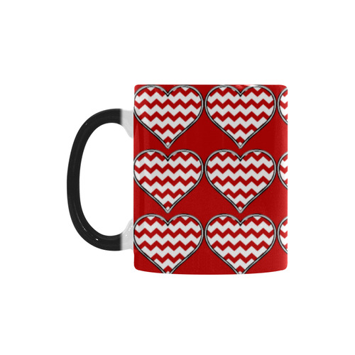 Zappy Hearts Custom Morphing Mug