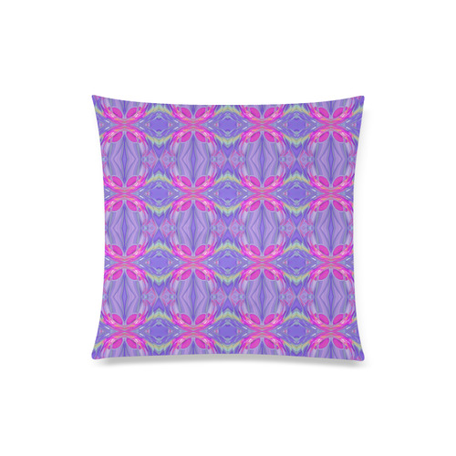 Abstract Colorful Ornament J Custom Zippered Pillow Case 20"x20"(Twin Sides)