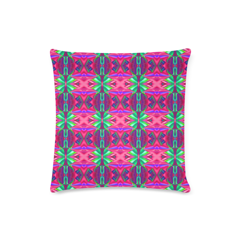 Colorful Ornament B Custom Zippered Pillow Case 16"x16"(Twin Sides)