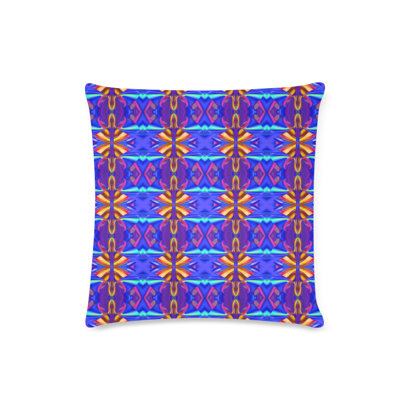 Colorful Ornament D Custom Zippered Pillow Case 16"x16"(Twin Sides)