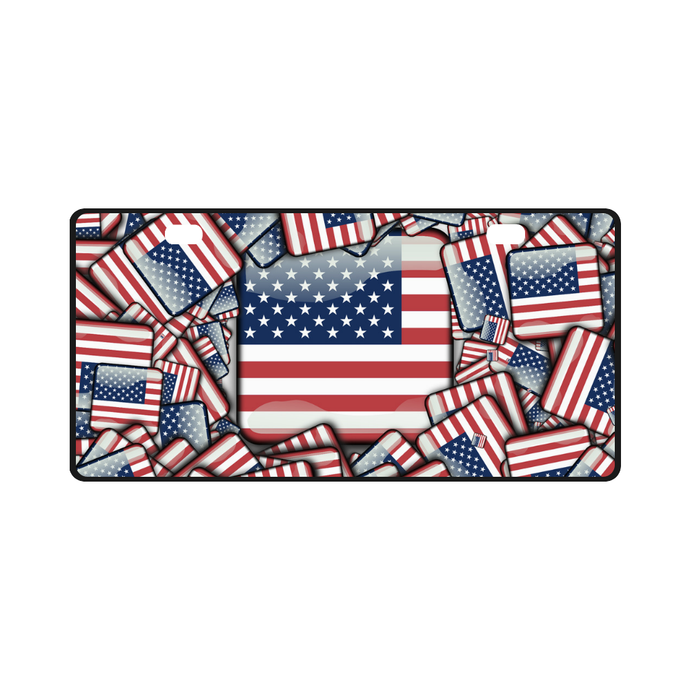 Flag_United_States_by_JAMColors License Plate