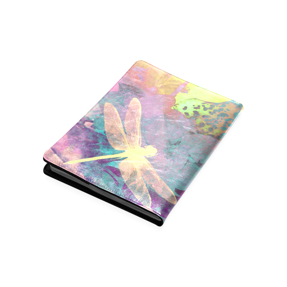 Dragonflies and Orchids Custom NoteBook B5