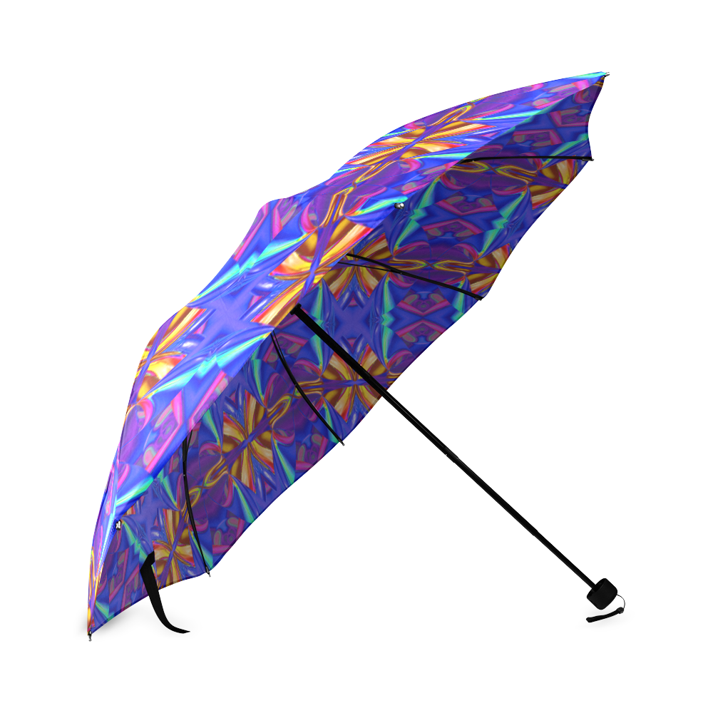 Colorful Ornament D Foldable Umbrella (Model U01)