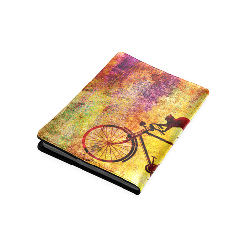 Cat and Bicycle Custom NoteBook B5