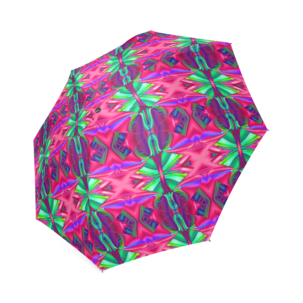 Colorful Ornament B Foldable Umbrella (Model U01)