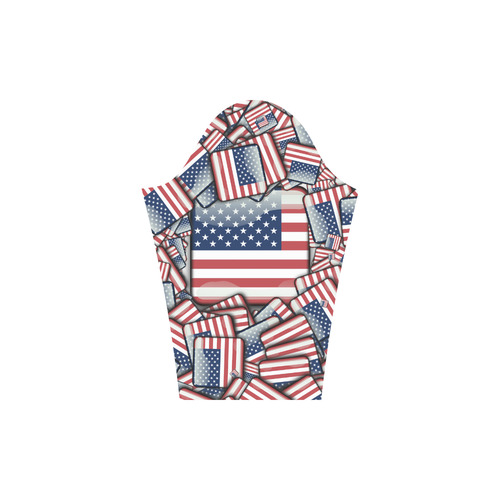 Flag_United_States_by_JAMColors Round Collar Dress (D22)