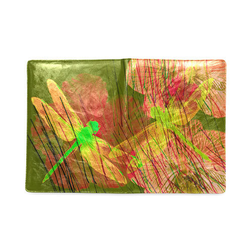 Dragonflies & Flowers Summer Q Custom NoteBook B5