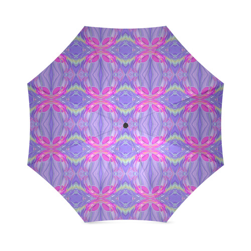 Abstract Colorful Ornament J Foldable Umbrella (Model U01)
