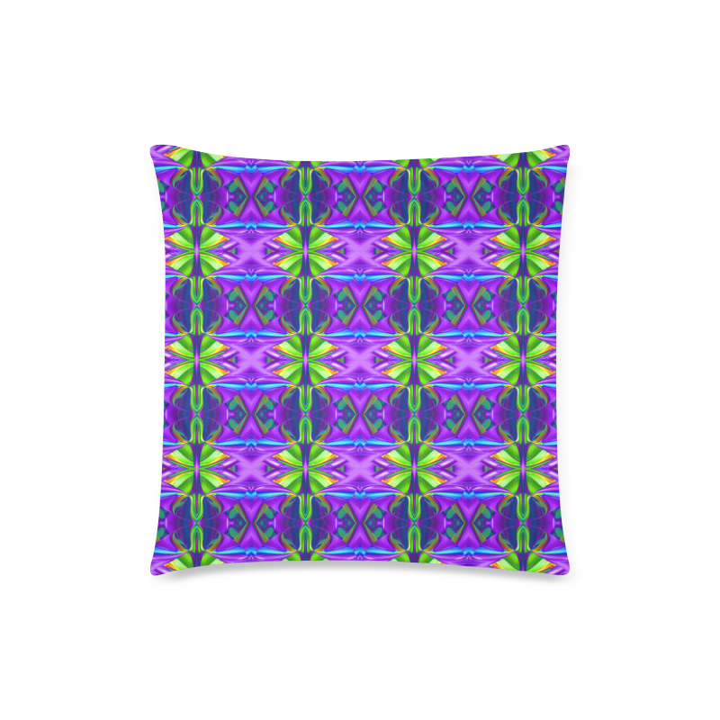 Colorful Ornament C Custom Zippered Pillow Case 18"x18"(Twin Sides)