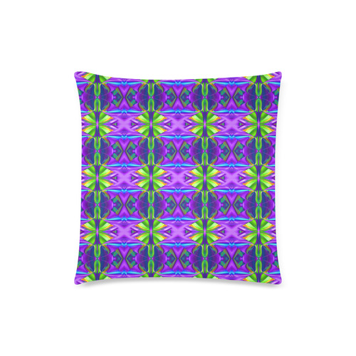 Colorful Ornament C Custom Zippered Pillow Case 18"x18"(Twin Sides)