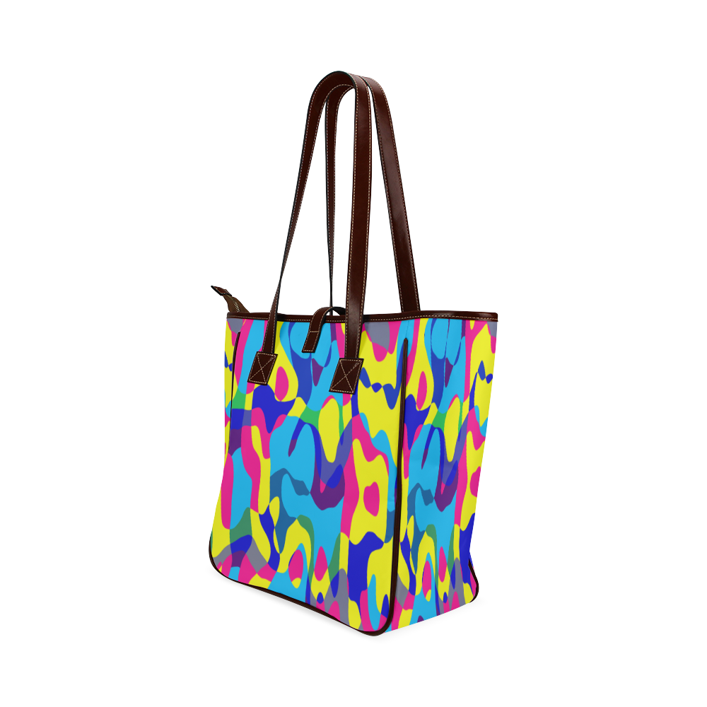 Colorful chaos Classic Tote Bag (Model 1644)