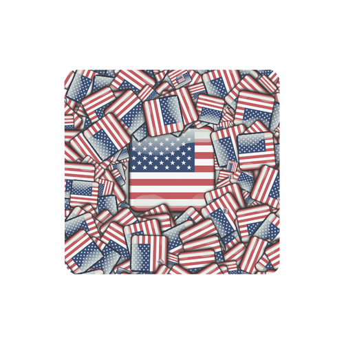 Flag_United_States_by_JAMColors Women's Clutch Wallet (Model 1637)