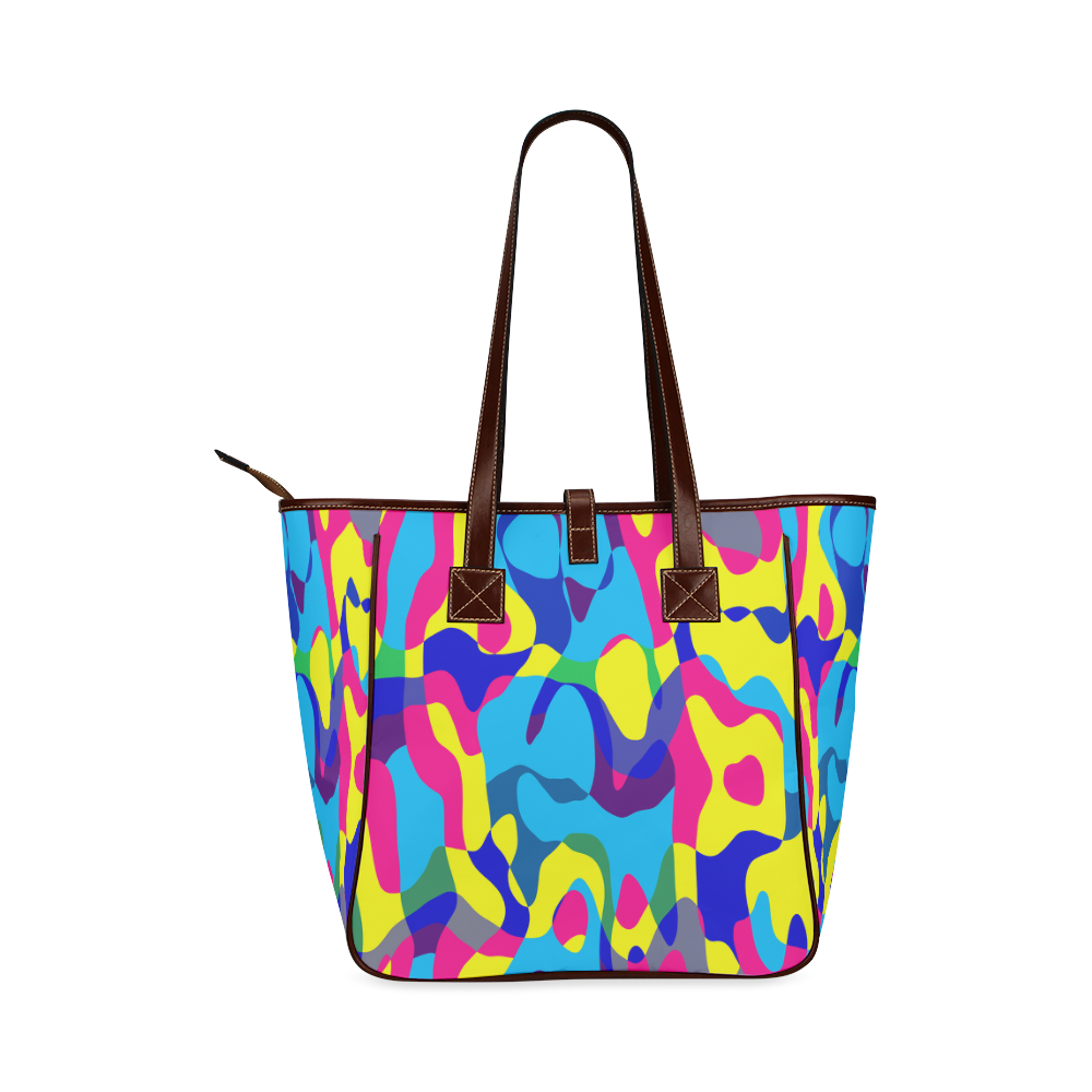 Colorful chaos Classic Tote Bag (Model 1644)