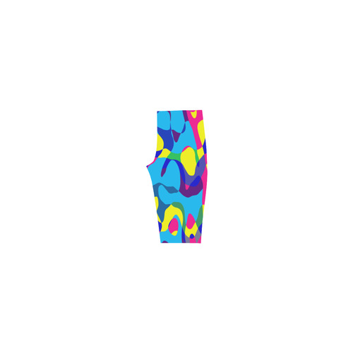 Colorful chaos Hestia Cropped Leggings (Model L03)