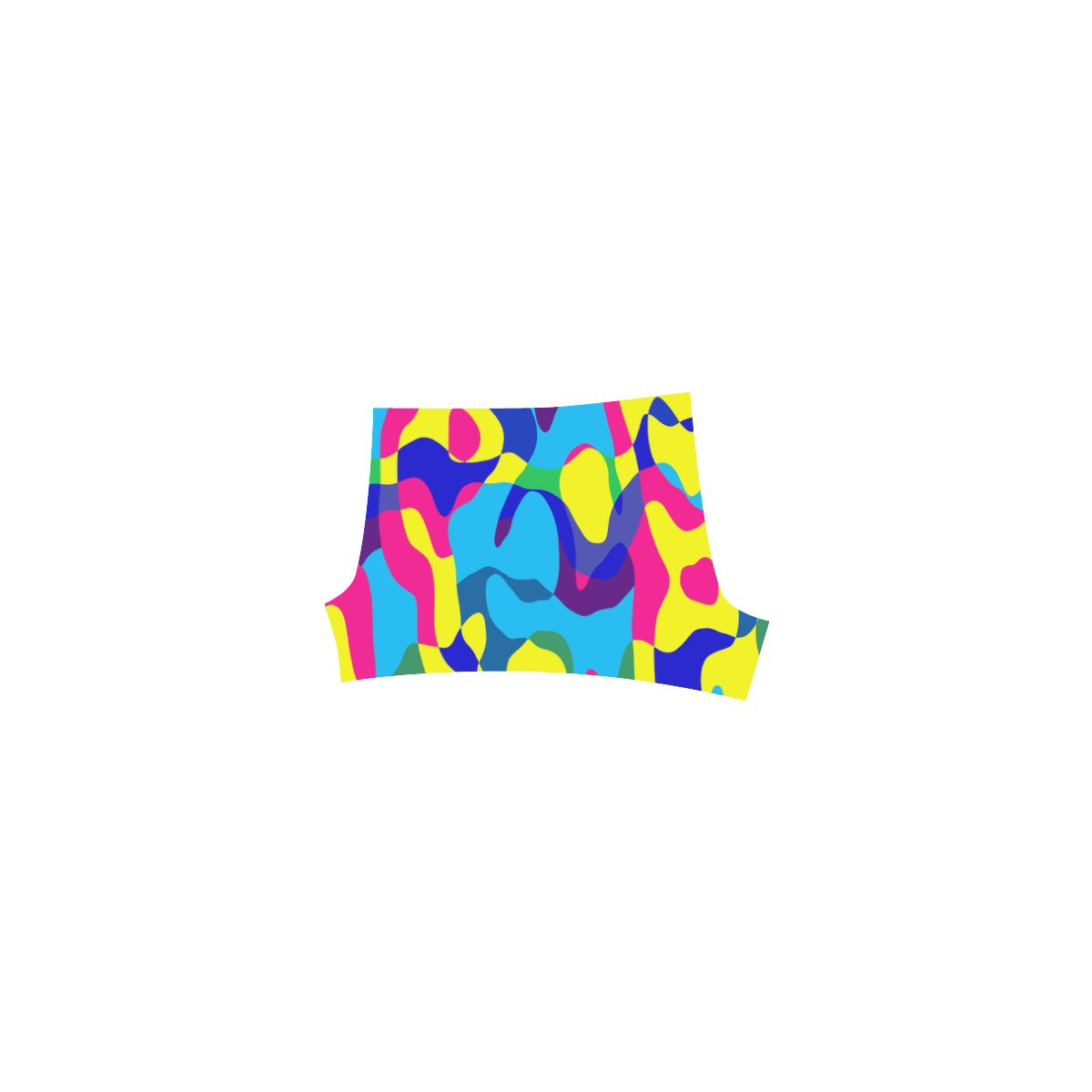 Colorful chaos Briseis Skinny Shorts (Model L04)