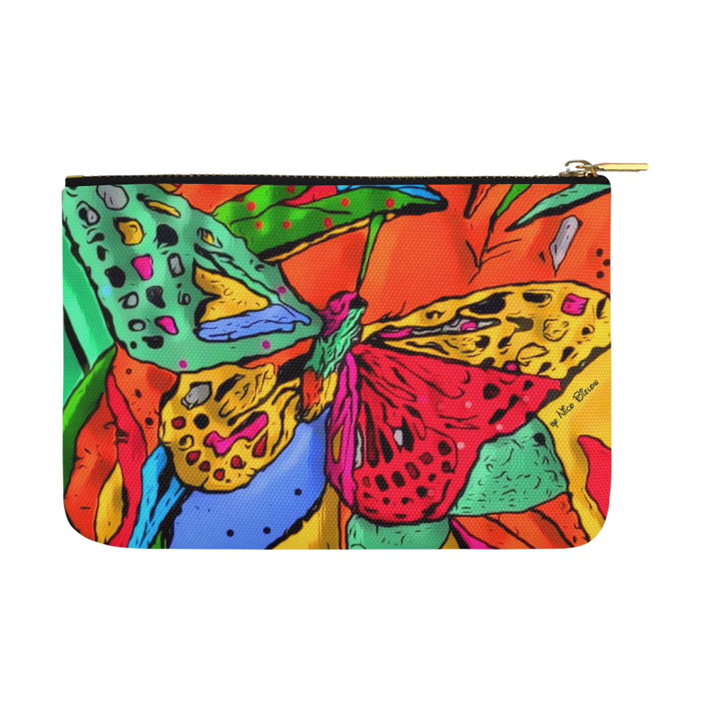 Fly my butterfly by Nico Bielow Carry-All Pouch 12.5''x8.5''