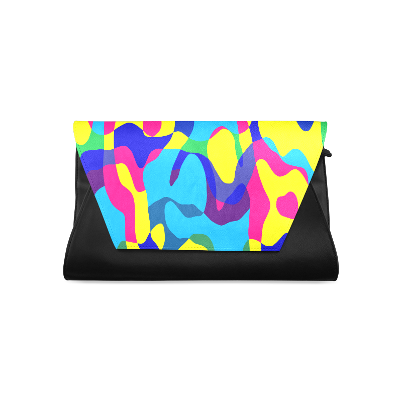 Colorful chaos Clutch Bag (Model 1630)
