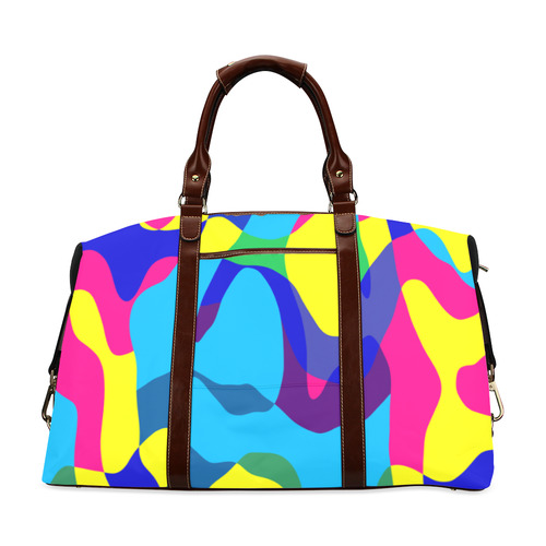 Colorful chaos Classic Travel Bag (Model 1643) Remake