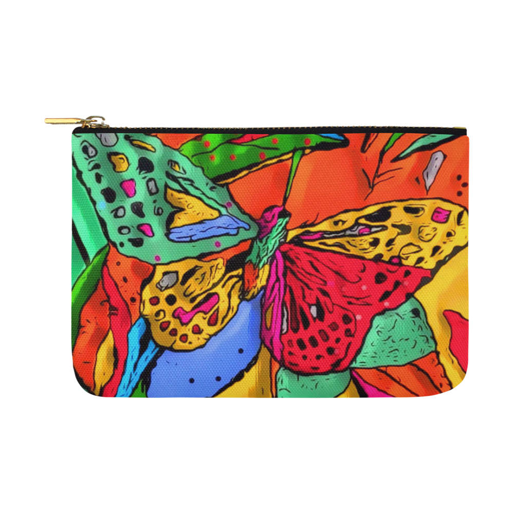 Fly my butterfly by Nico Bielow Carry-All Pouch 12.5''x8.5''