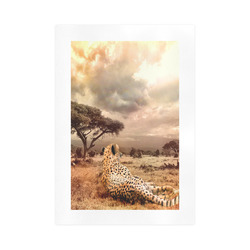 Savanna Cheetah Art Print 16‘’x23‘’