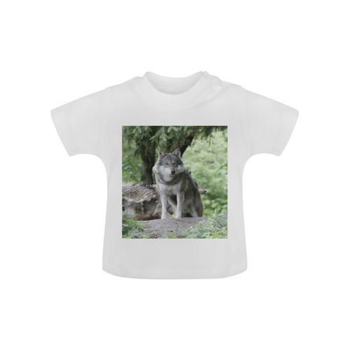 Wolf 14AJ by JamColors Baby Classic T-Shirt (Model T30)