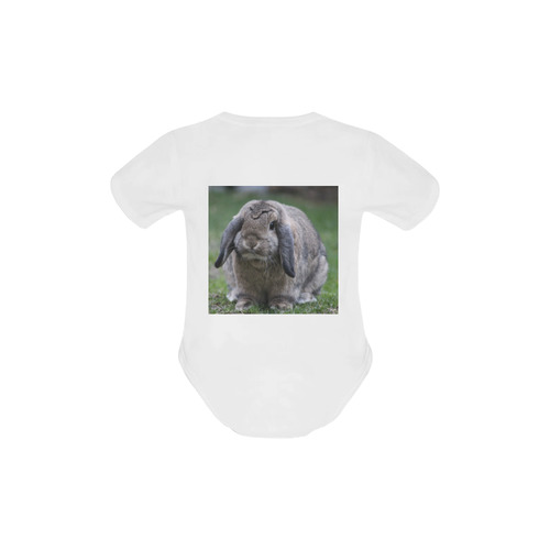 bunny by JamColors Baby Powder Organic Short Sleeve One Piece (Model T28)