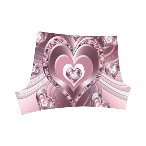 River Flowing Hearts Briseis Skinny Shorts (Model L04)